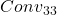 Conv_{3×3}